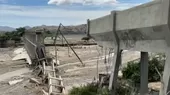 Chimbote: Canal de riego aéreo destruido por huaico - Noticias de alameda-de-los-descalzos