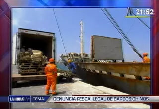 Chimbote: denuncian que embarcaciones pesqueras chinas operan sin autorización