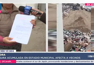 Chorrillos: vecinos alertan foco infeccioso en coliseo abandonado