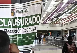 Cierran Real Plaza Huancayo por fallas estructurales en su techo