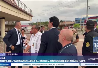 Comitiva del Vaticano realiza inspección en Pucallpa por papa León XIV