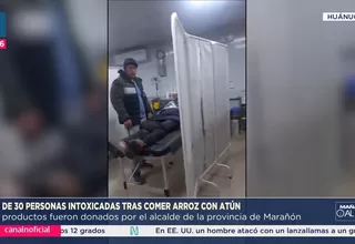 Intoxicación en Huánuco: Comuneros afectados tras almuerzo