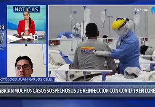 COVID-19 en Loreto: Infectólogo afirma que habrían probables casos de reinfección