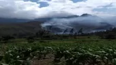 Cusco: continúan labores de extinción de incendios forestales en Ollantaytambo y Espinar - Noticias de espinar
