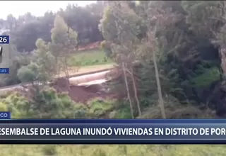 Cusco: Desembalse de laguna inundó viviendas en el distrito de Poroy