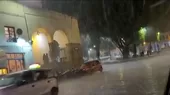 Cusco: Lluvia torrencial con granizada azotó la ciudad  - Noticias de granizada