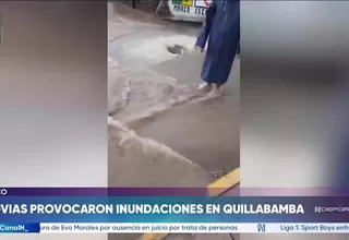 Cusco: Lluvias inundan calles y activan quebradas en Quillabamba