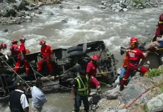 Cusco: once personas murieron luego de que camión cayó a laguna