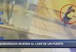 Cusco: pareja de enamorados muere tras caer de puente