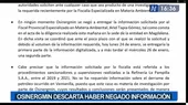 Derrame de petróleo: Osinergmin descarta haber negado información a la Fiscalía  - Noticias de Nicolás Maduro