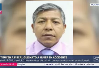 Destituyen a fiscal Junior Castañeda por accidente mortal en Huánuco
