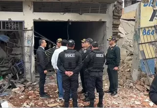 Detienen a sospechosos por explosión contra viviendas en Trujillo