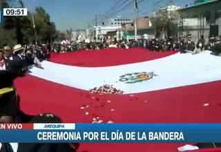 Día de la Bandera: Así se conmemora la fecha en las regiones del país 