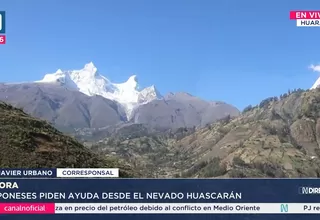 Dos andinistas japoneses atrapados en nevado Huascarán en Áncash