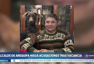 Ex alcalde de Arequipa niega acusaciones tras vacancia