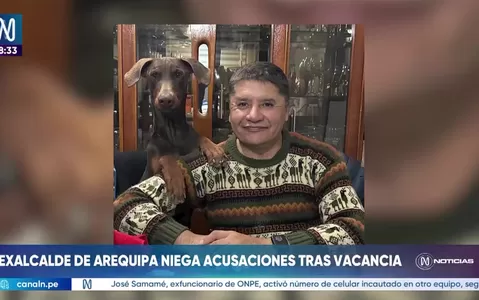 Ex alcalde de Arequipa niega acusaciones tras vacancia