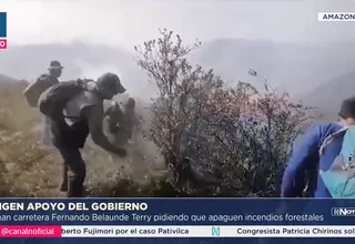 Exigen apoyo del Gobierno para apagar incendios forestales