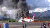 Fiscalía dispuso analizar cajas negras del avión incendiado en Jauja - Noticias de jauja