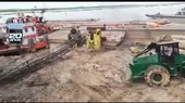 Grúa no soporta peso de carga y se desploma en río de Pucallpa - Noticias de pucallpa