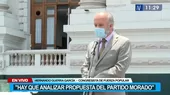 Hernando Guerra García: "Hay que analizar propuesta del Partido Morado" - Noticias de violacion-sexual