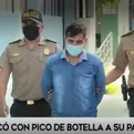 Huachipa: hombre atacó con pico de botella a su pareja e hija
