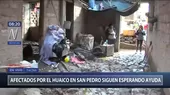 Tacna: Damnificados piden ayuda luego de que sus casas quedaran destruidas tras huaico - Noticias de Tacna