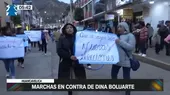 Huancavelica: Marchas en contra de Dina Boluarte - Noticias de huancavelica