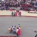 Huancavelica: toro embiste y mata a joven en fiesta patronal