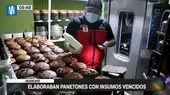 Huancayo: Elaboraban panetones con insumos vencidos - Noticias de huancayo