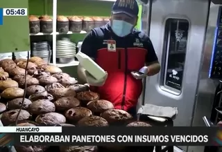 Huancayo: Elaboraban panetones con insumos vencidos