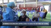 Huancayo: Se reinicia la vacunación contra el COVID-19 a adultos mayores de 70 años - Noticias de adultos-mayores
