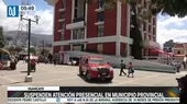 Huancayo: Suspenden atención presencial en municipio provincial - Noticias de suspenden