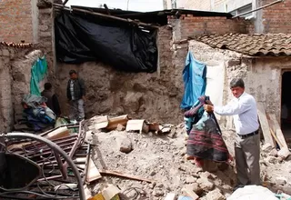 Huancayo: varias viviendas se desplomaron por intensas lluvias