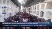 Huánuco: Cientos de personas asistieron a entierro de adolescente que murió en accidente - Noticias de entierro