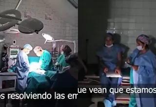 Huánuco: Médicos operaron a niño sin energía eléctrica