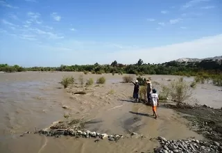 Ica: agricultores afectados tras desborde del río Pisco