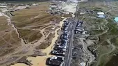 Puno: río Suches se desbordó y afectó a decenas de viviendas - Noticias de mineria-informal