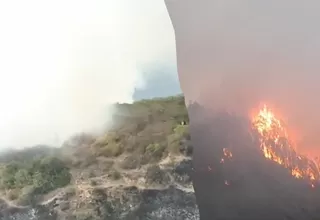 Incendios Forestales afectaron zonas arqueológicas en Perú