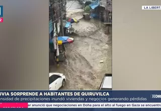 Lluvias intensas devastan viviendas y negocios en Santiago de Chuco