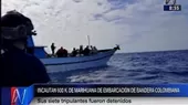 Intervienen embarcación colombiana con cargamento de droga en mar peruano - Noticias de colombianos