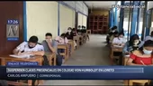 Iquitos: Se suspendieron clases presenciales de reforzamiento en colegio - Noticias de clases presenciales