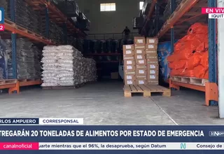 Iquitos: Premier entrega alimentos por estado de emergencia