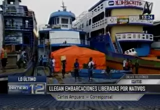 Iquitos: productos de embarcaciones liberadas llegaron en mal estado