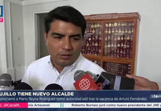 JNE proclamó a Mario Reyna alcalde de Trujillo