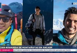 Inician búsqueda de montañistas desaparecidos en Áncash