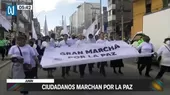Junín: Ciudadanos marcharon por la paz - Noticias de marcha-paz