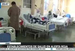 Junín: Establecimientos de Salud en alerta roja