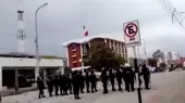 Junín: Violentos enfrentamientos entre transportistas y policías - Noticias de enfrentamiento