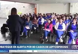 Lambayeque reporta 80 casos de leptospirosis tras lluvias en Chiclayo y Ferreñafe