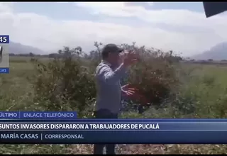 Lambayeque: realizan disparos durante diligencia de gerente de azucarera Pucalá